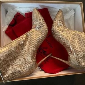 🔥Christian Louboutin Gipsybootie booties
